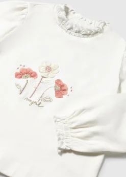 Mayoral Baby Flower Turtleneck