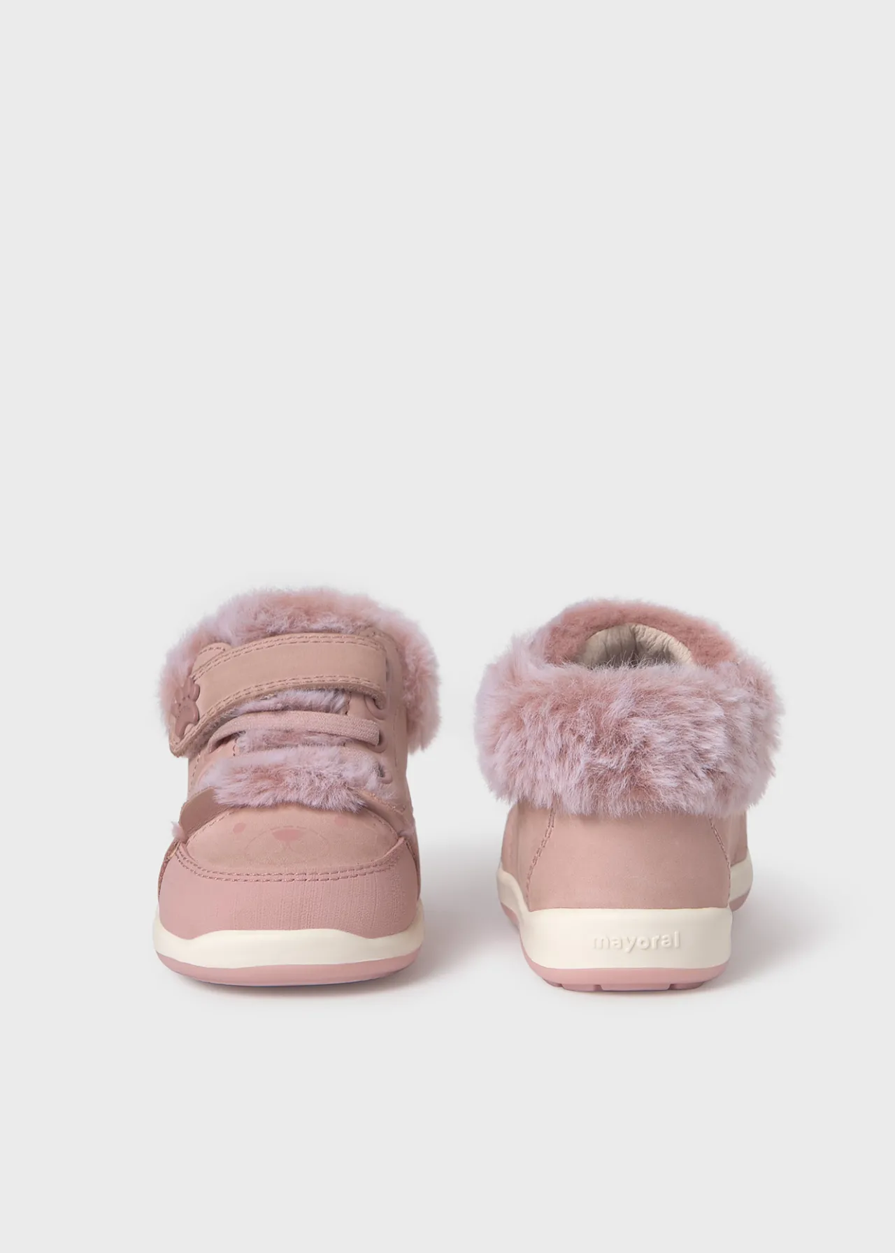 Mayoral Baby Fur Detail Bear Boots