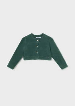 Mayoral Baby Fur Knit Cardigan