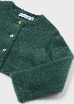 Mayoral Baby Fur Knit Cardigan