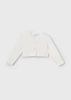 Mayoral Baby Fur Knit Cardigan