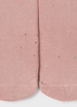 Mayoral Baby Glitter Polka Dot Tights