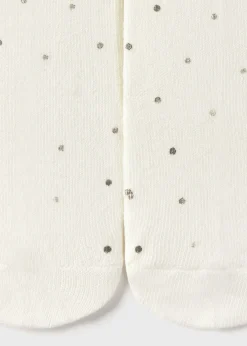 Mayoral Baby Glitter Polka Dot Tights