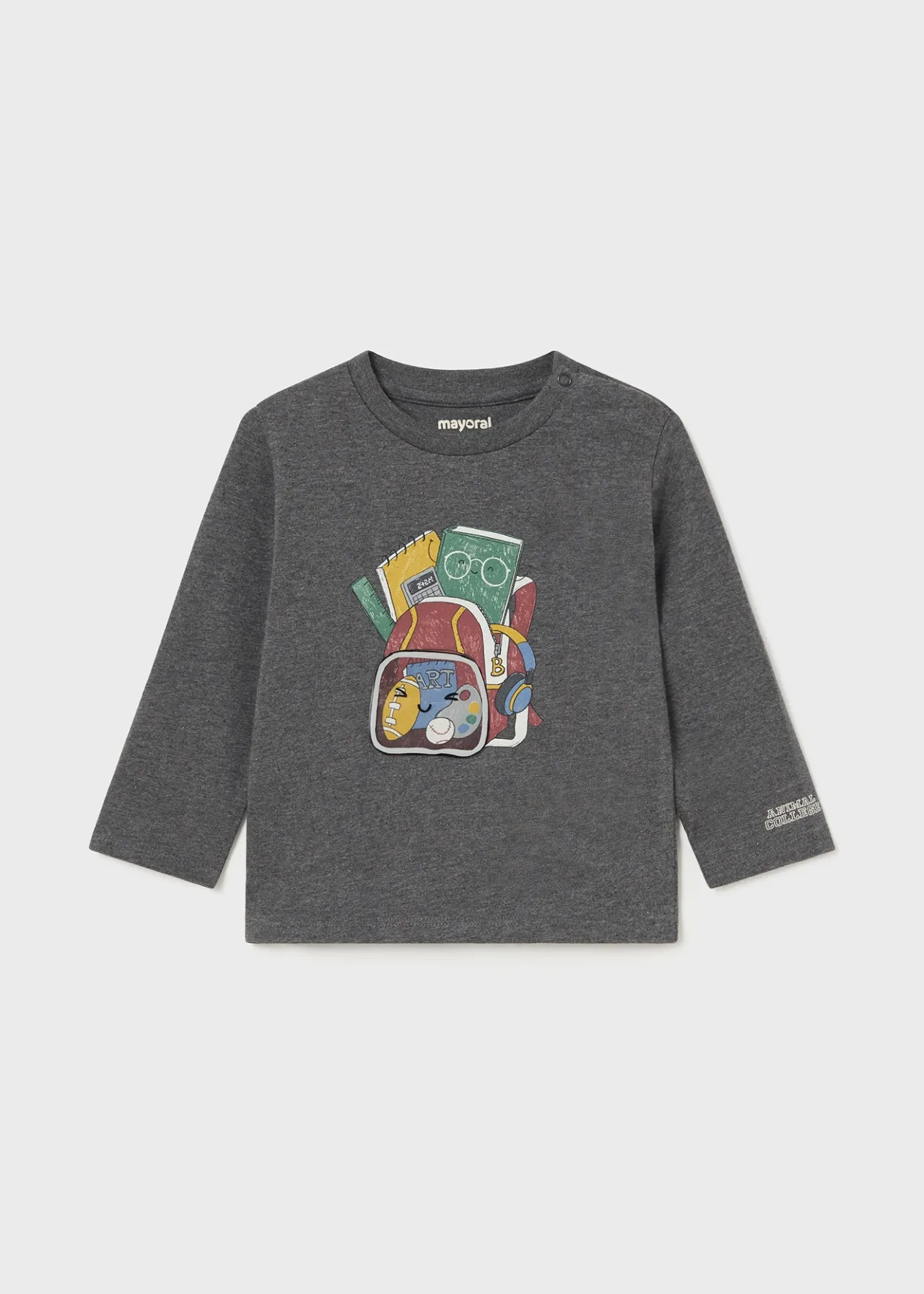 BOY Mayoral Baby Interactive Backpack T-Shirt