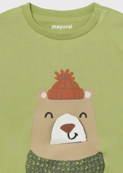 BOY Mayoral Baby Interactive Bear T-Shirt