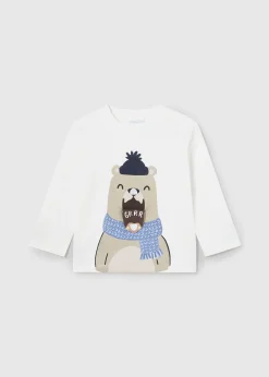 BOY Mayoral Baby Interactive Bear T-Shirt