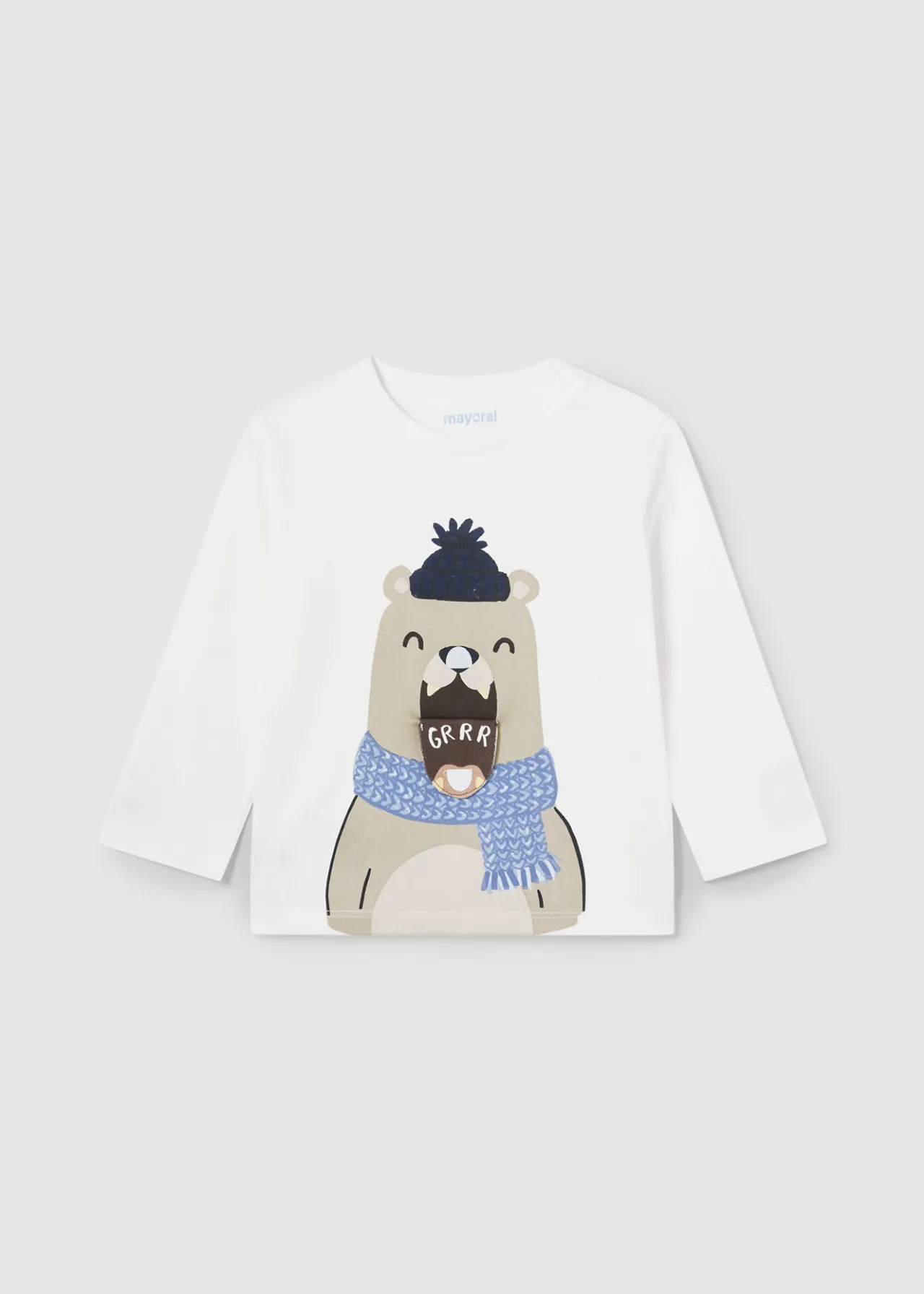 BOY Mayoral Baby Interactive Bear T-Shirt