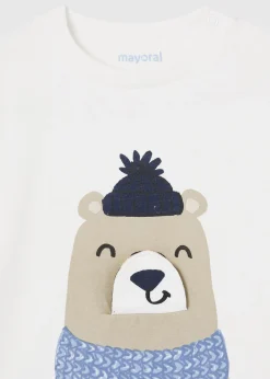 BOY Mayoral Baby Interactive Bear T-Shirt