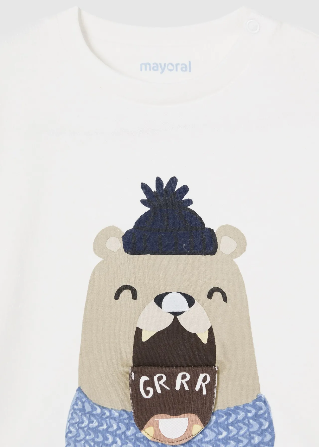 BOY Mayoral Baby Interactive Bear T-Shirt