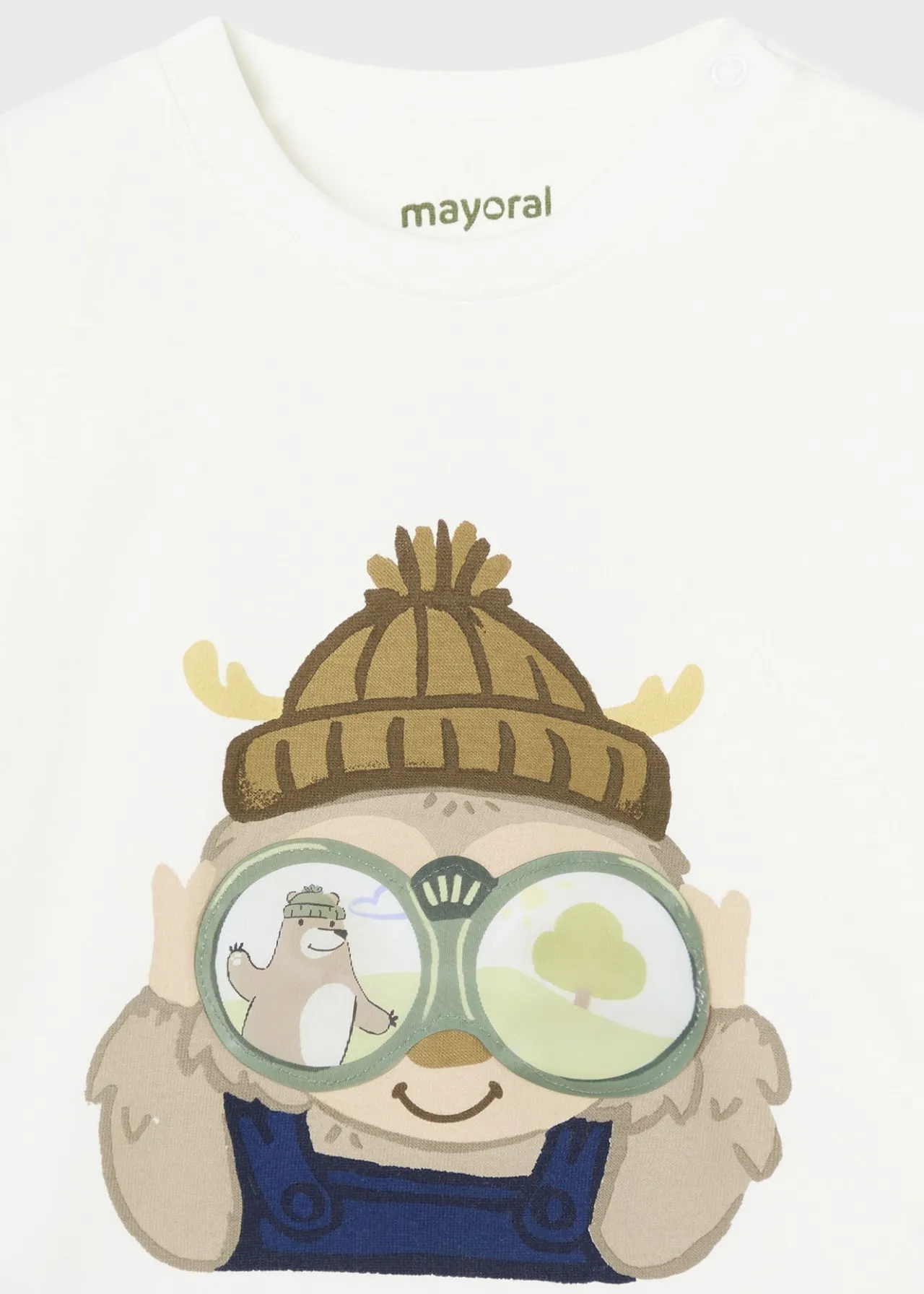 BOY Mayoral Baby Interactive Print T-Shirt