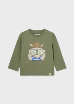 BOY Mayoral Baby Interactive Print T-Shirt