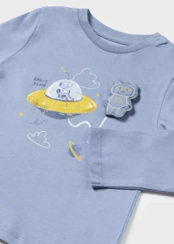 BOY Mayoral Baby Interactive Space T-Shirt