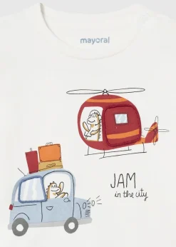 BOY Mayoral Baby Interactive Transport T-Shirt
