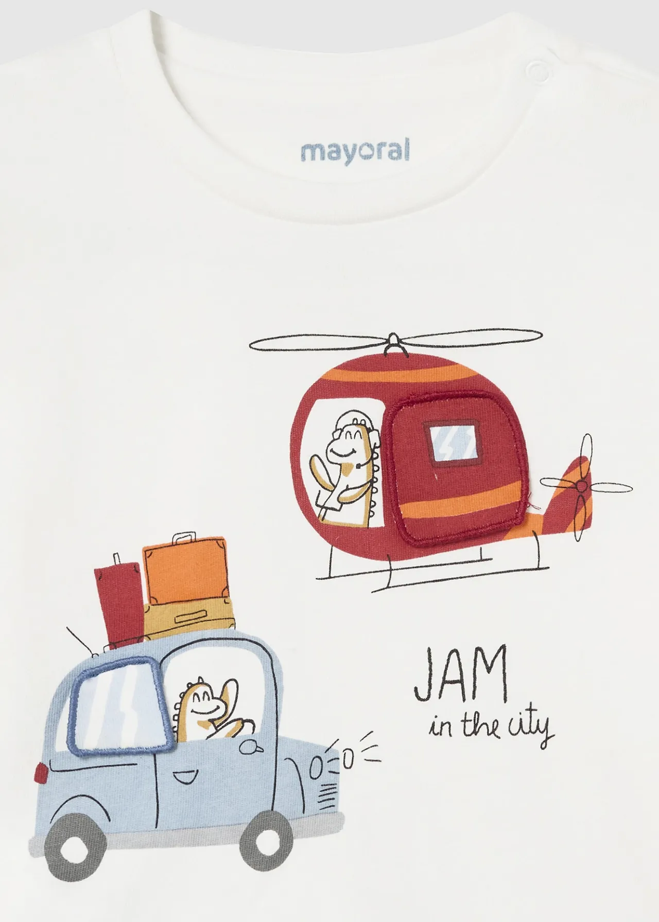 BOY Mayoral Baby Interactive Transport T-Shirt