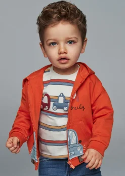 BOY Mayoral Baby Interactive Zip Hoodie