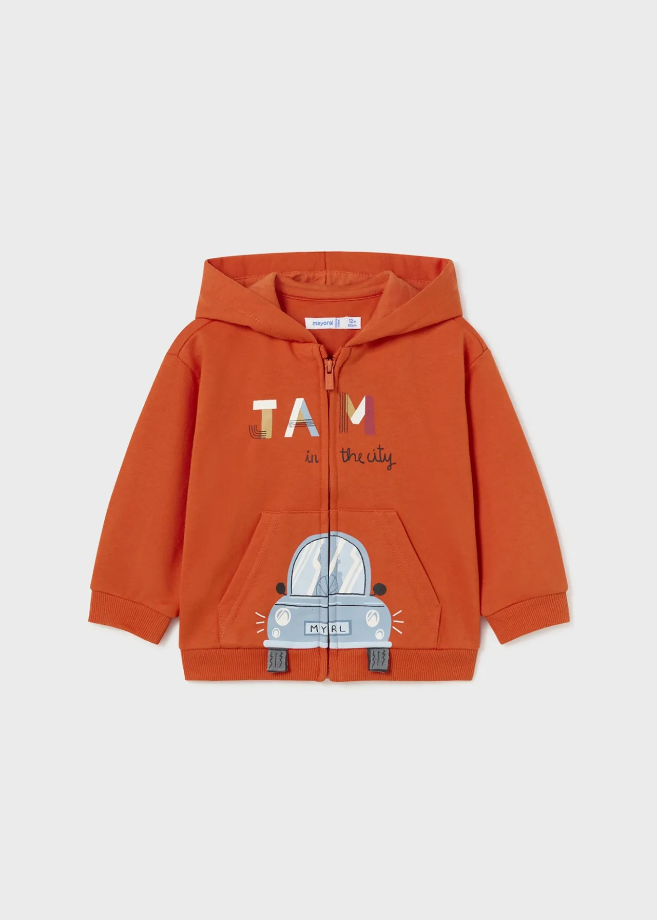 BOY Mayoral Baby Interactive Zip Hoodie