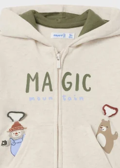 BOY Mayoral Baby Interactive Zip Hoodie