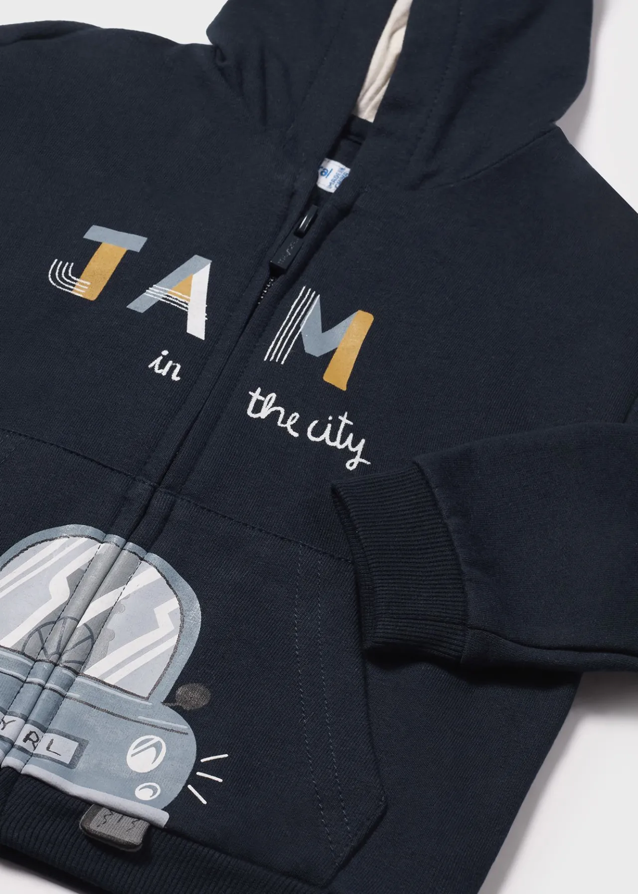 BOY Mayoral Baby Interactive Zip Hoodie