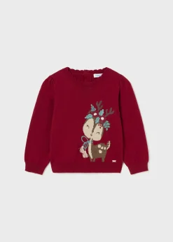 Mayoral Baby Jacquard Animal Sweater