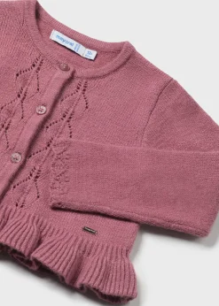 Mayoral Baby Knit Ruffled Cardigan