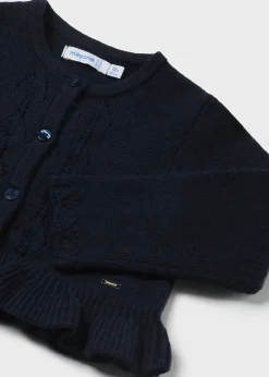 Mayoral Baby Knit Ruffled Cardigan