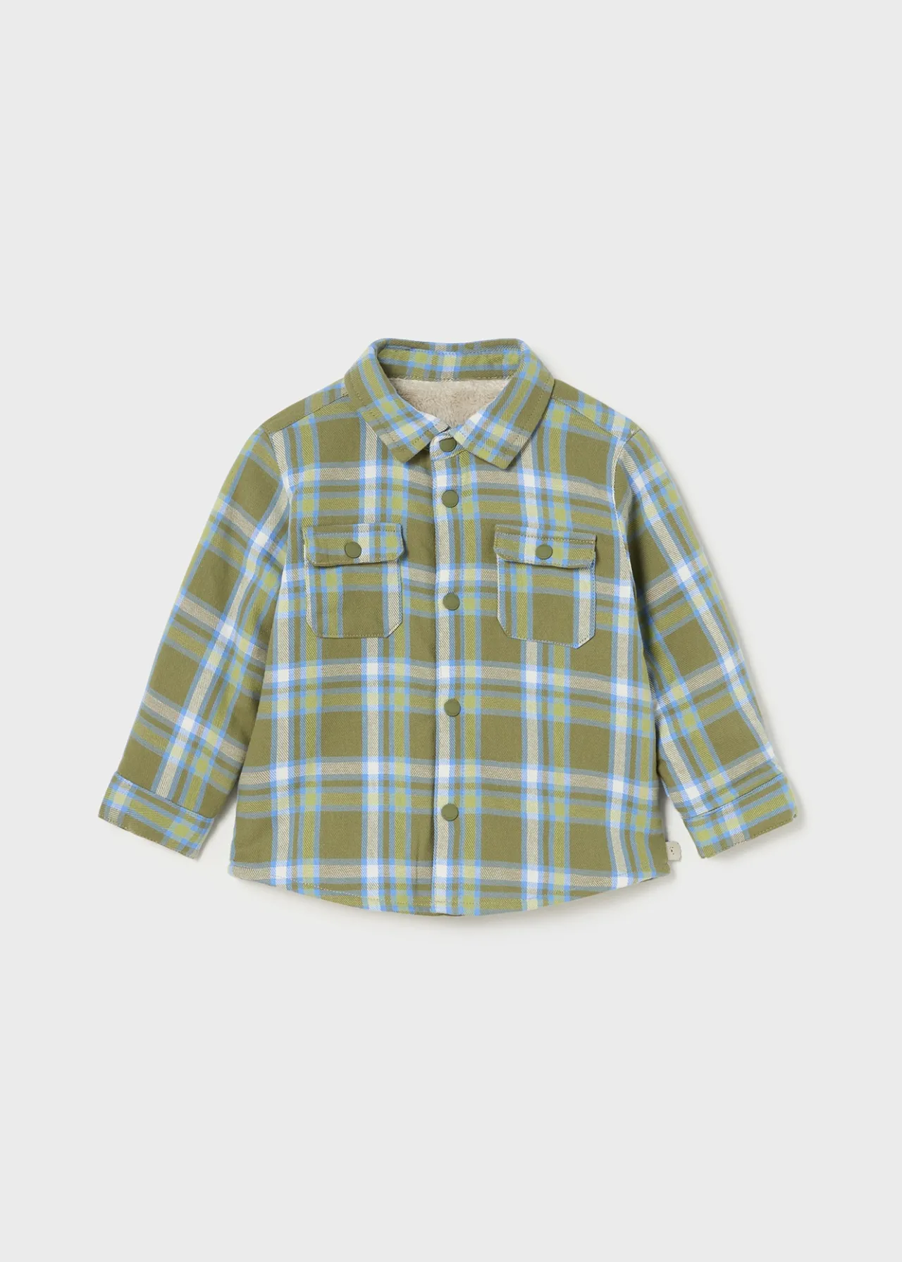 BOY Mayoral Baby Lined Overshirt