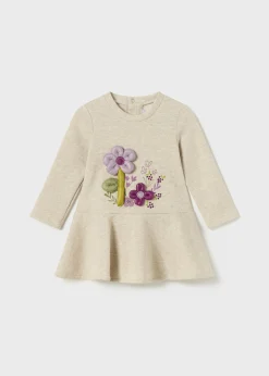 Mayoral Baby Long Sleeve Plush Dress