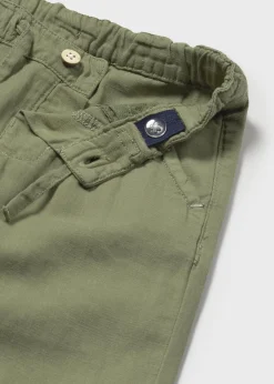 BOY Mayoral Baby Loose-Fit Linen Pants