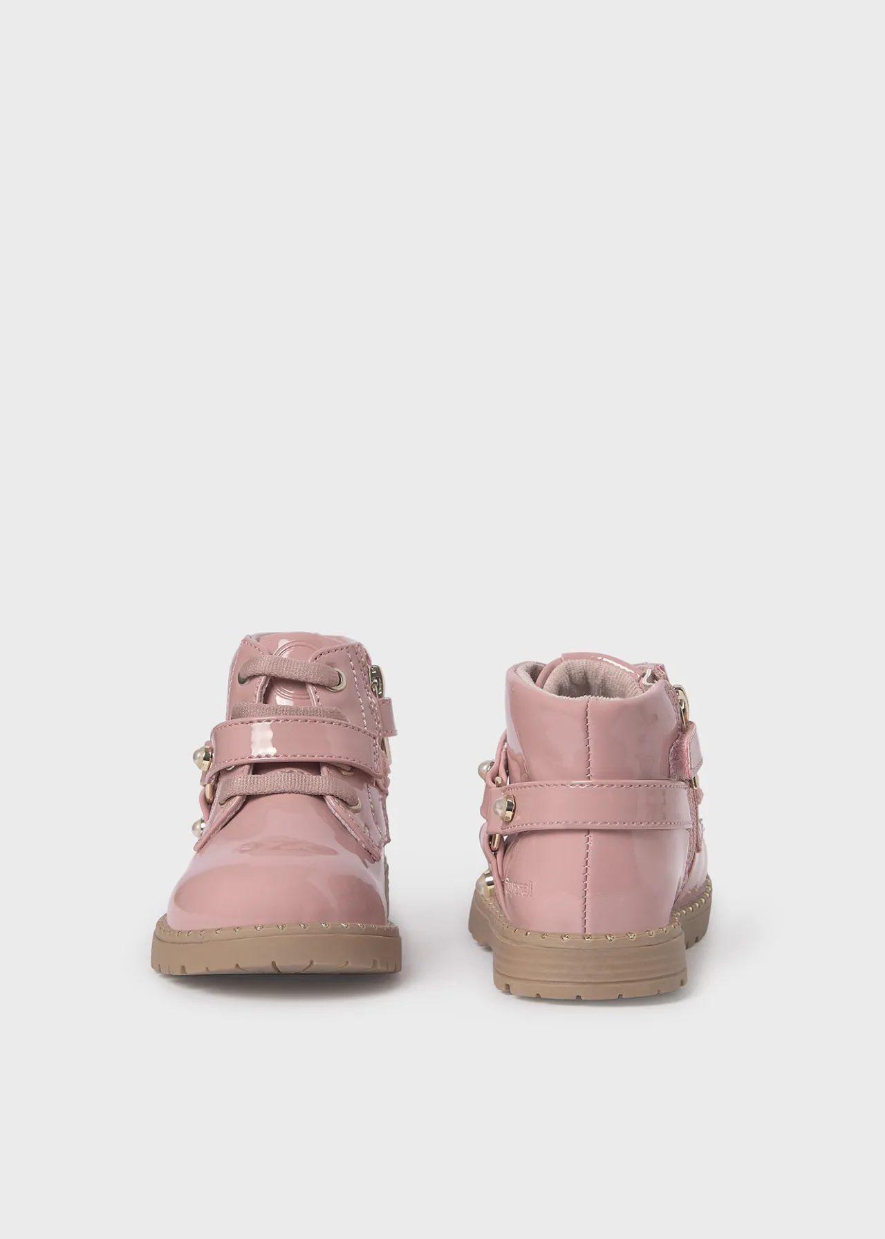 Mayoral Baby Patent Leather Ankle Boots