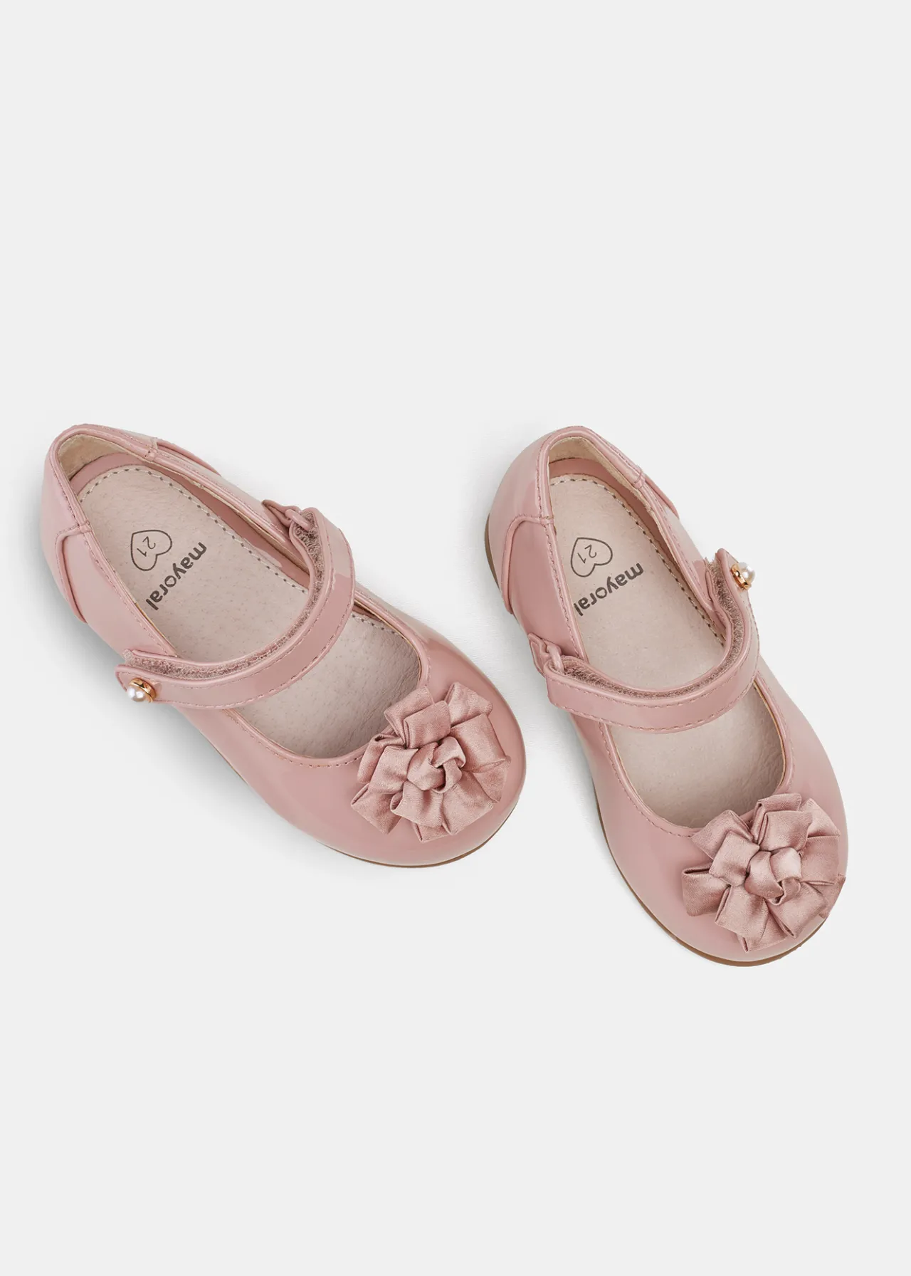 Mayoral Baby Patent Leather Mary Janes