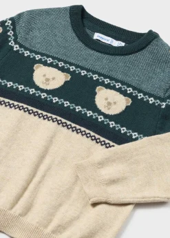 BOY Mayoral Baby Patterned Sweater