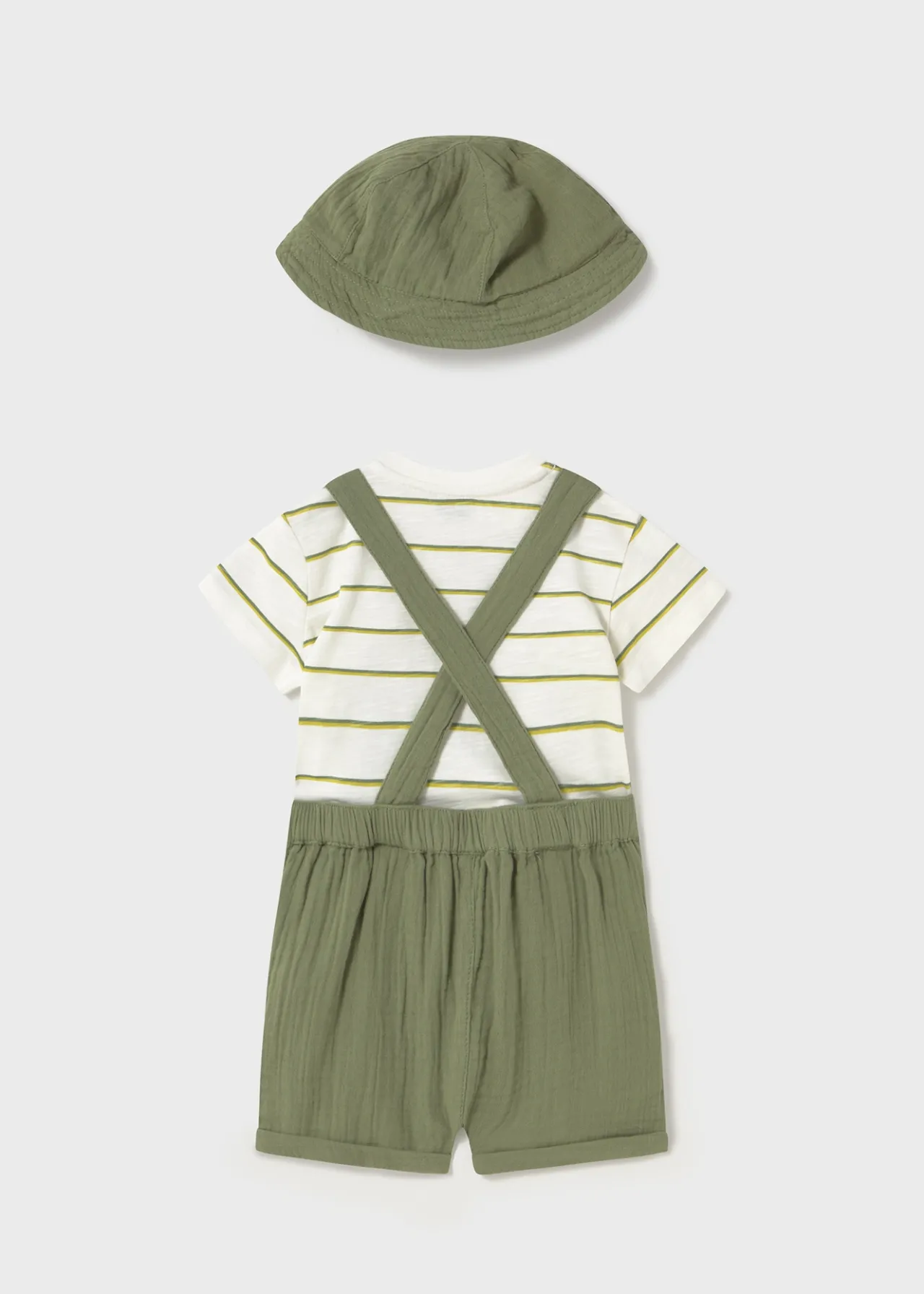 BOY Mayoral Baby 3-Piece Set with Hat