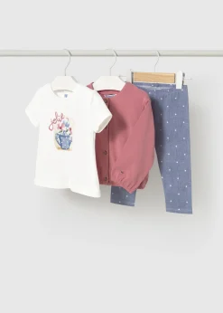 Mayoral Baby 3-Piece Set with Jacket