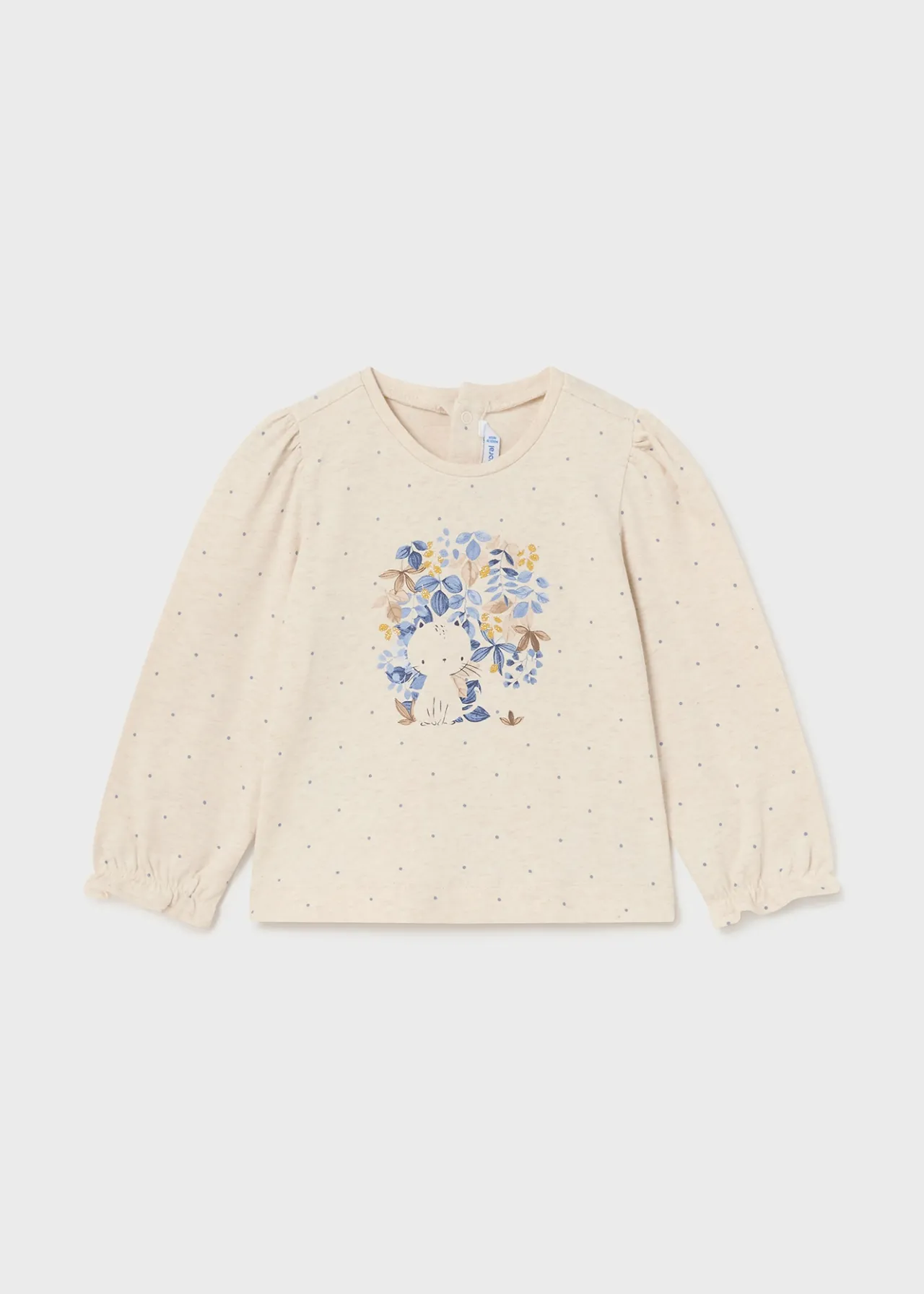 Mayoral Baby Polka Dot Print T-Shirt