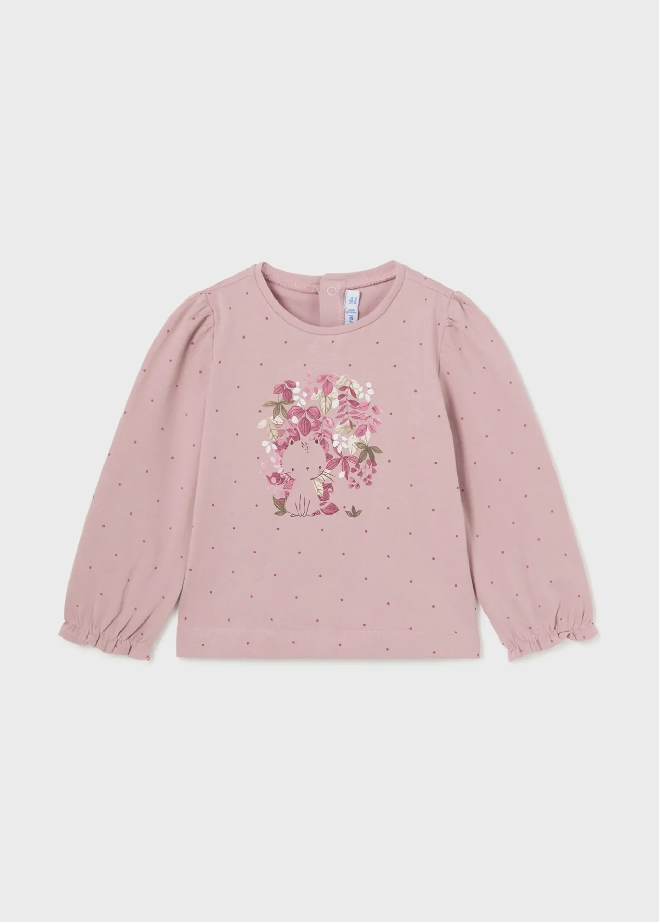 Mayoral Baby Polka Dot Print T-Shirt