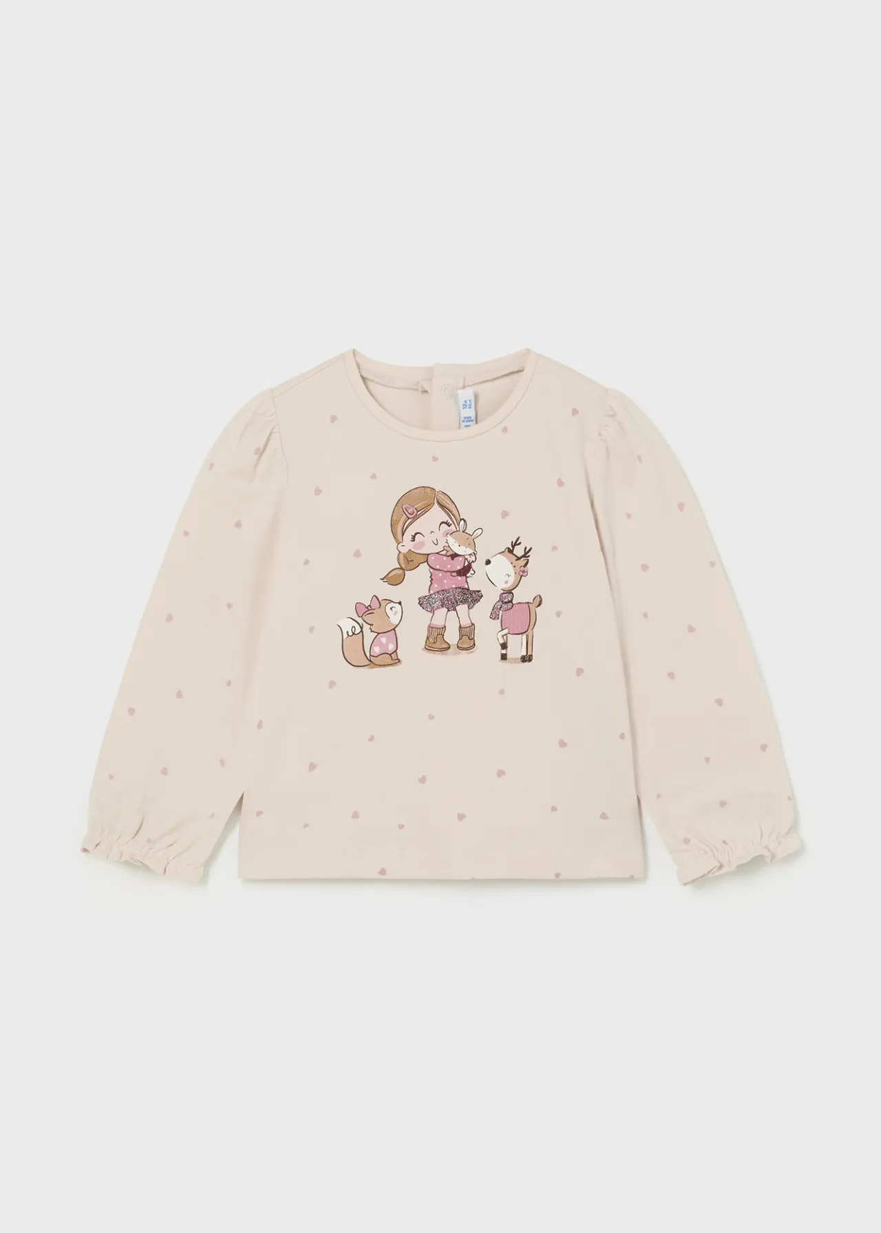 Mayoral Baby Polka Dot Print T-Shirt