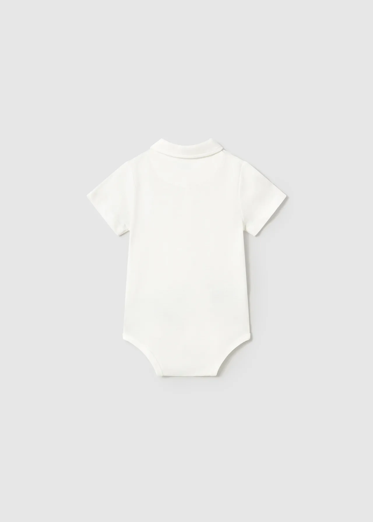 BOY Mayoral Baby Polo Collar Bodysuit