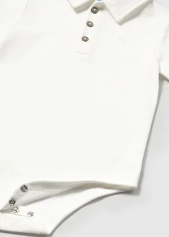 BOY Mayoral Baby Polo Collar Bodysuit