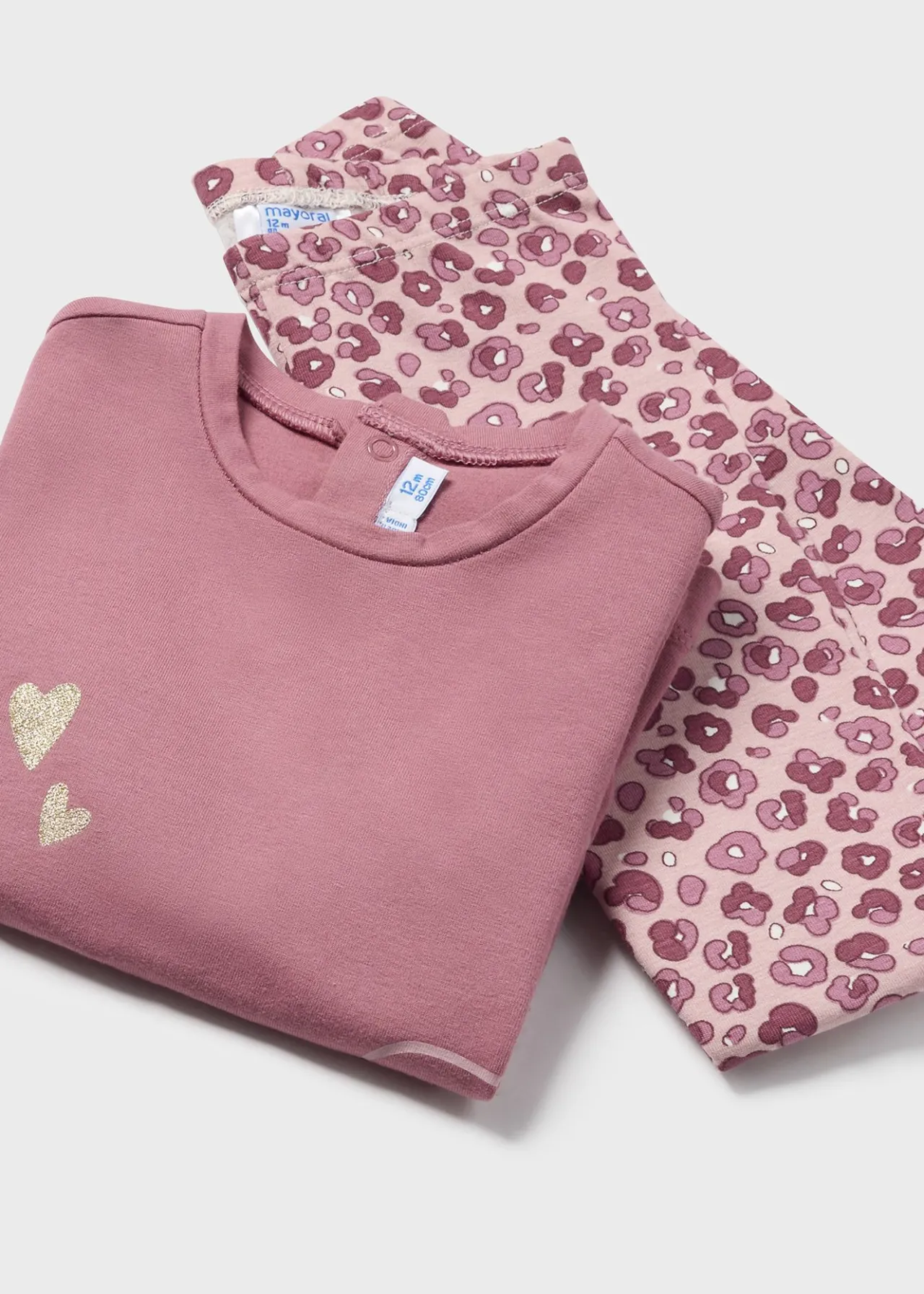 Mayoral Baby Print Leggings and T-Shirt Set