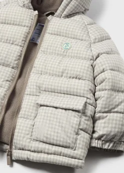 BOY Mayoral Baby Print Padded Jacket