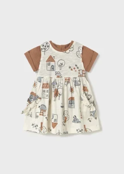 Mayoral Baby Printed Dress with Top