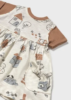 Mayoral Baby Printed Dress with Top