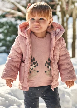 Mayoral Baby Quilted Heart Jacket