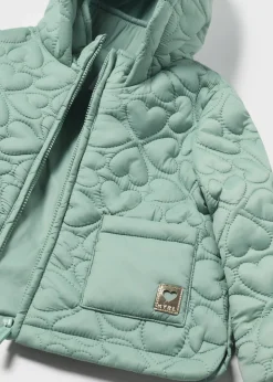 Mayoral Baby Quilted Heart Jacket