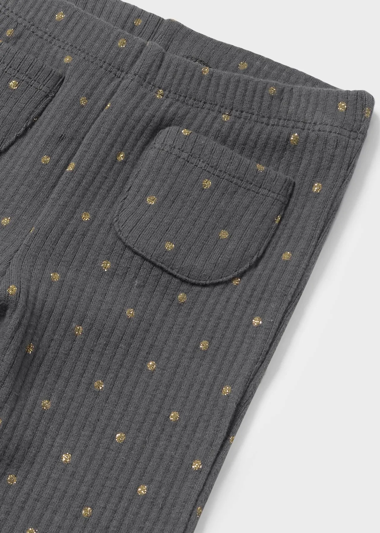 Mayoral Baby Ribbed Flared Leggings