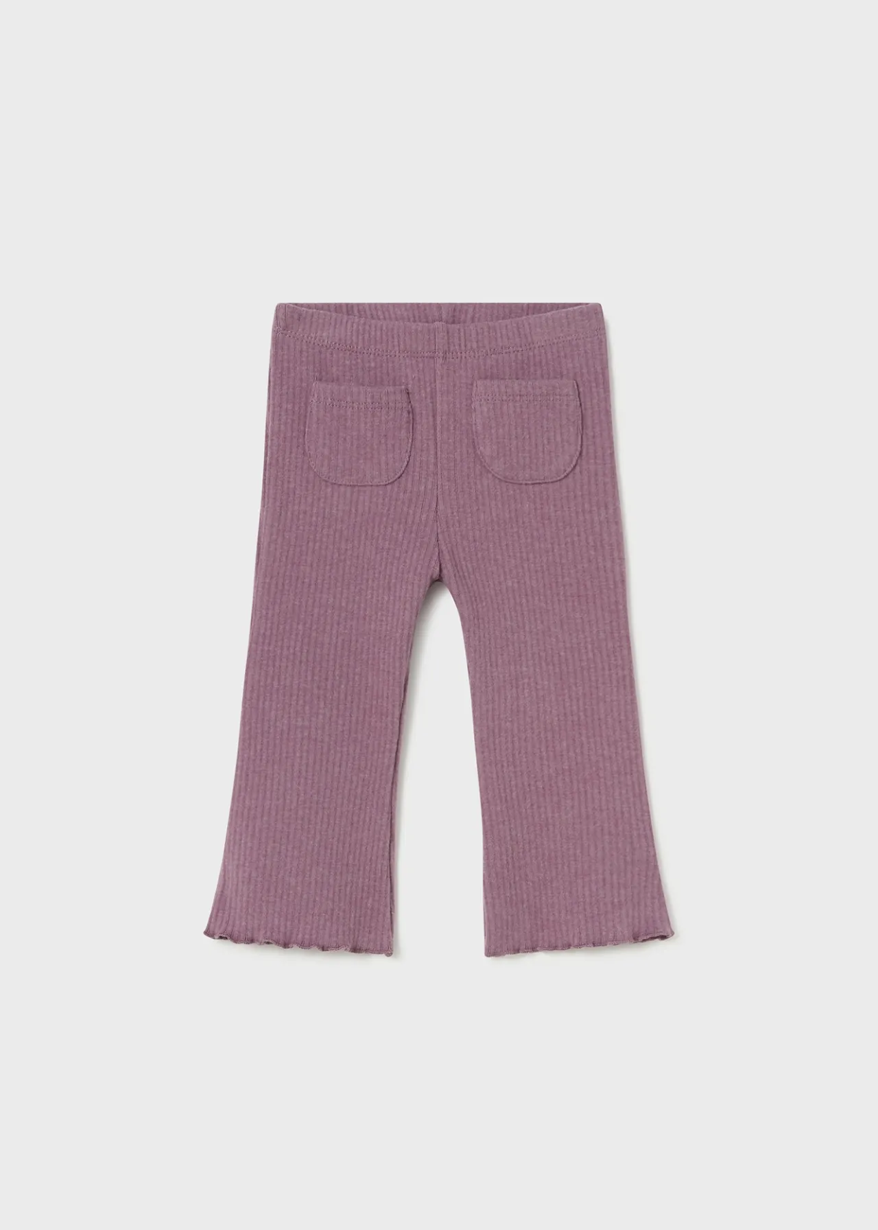Mayoral Baby Ribbed Flared Leggings