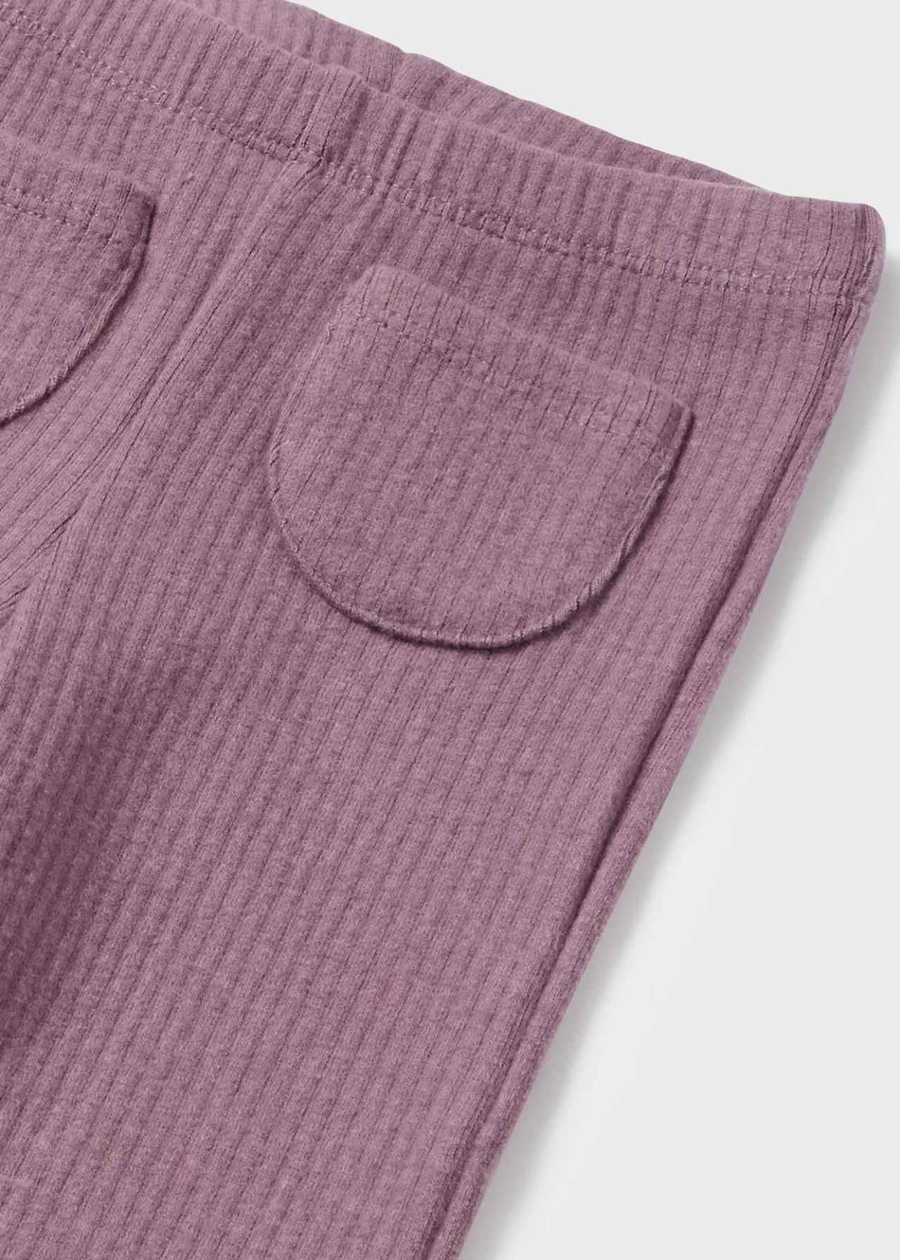 Mayoral Baby Ribbed Flared Leggings