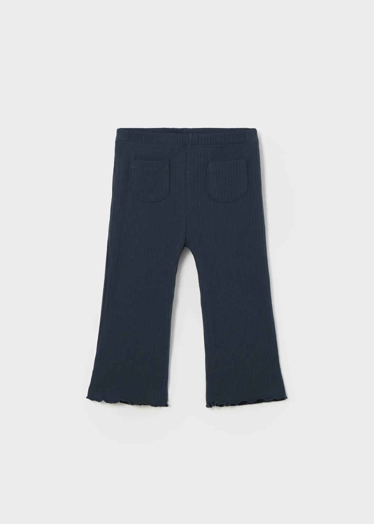 Mayoral Baby Ribbed Flared Leggings