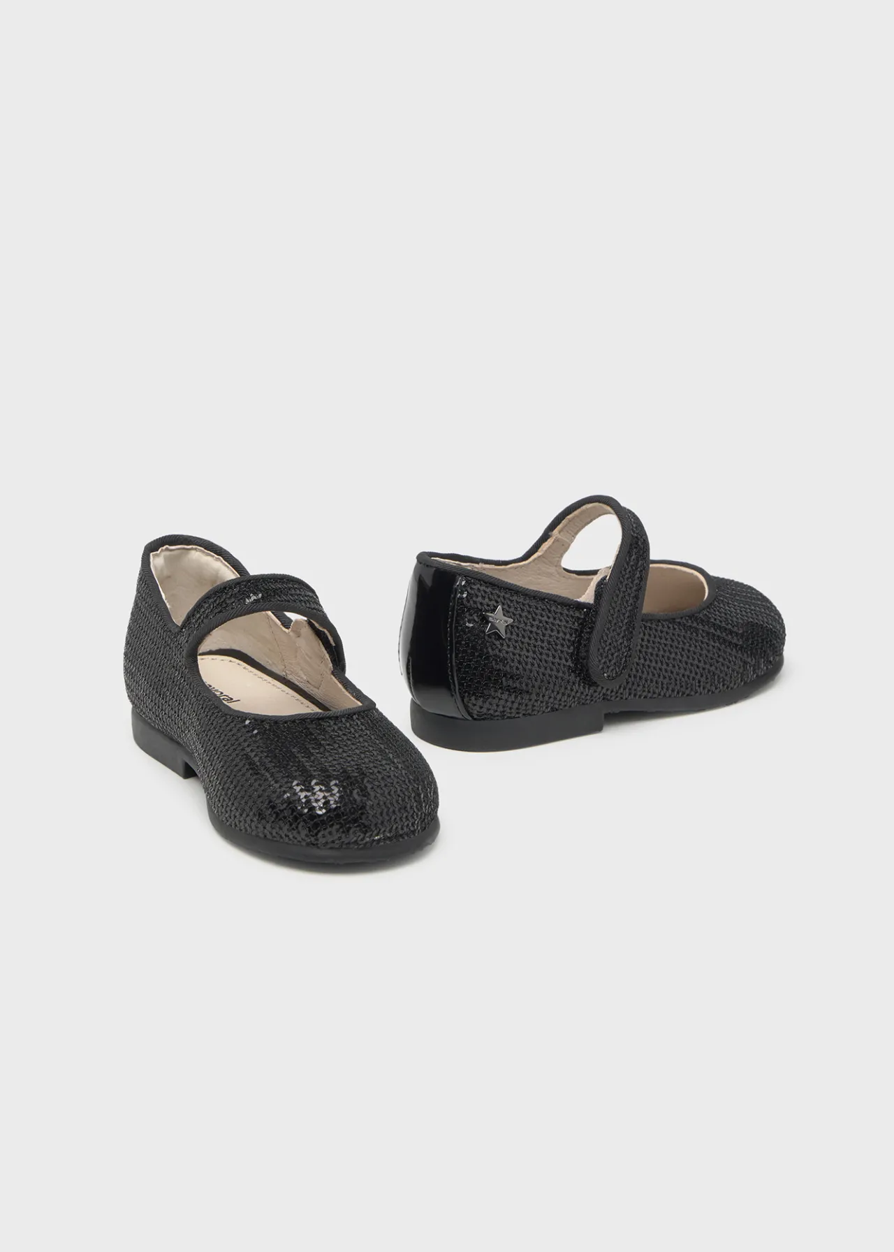 Mayoral Baby Sequined Mary Janes