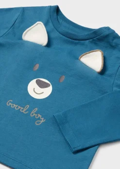 BOY Mayoral Baby Set of 2 Puppy T-Shirts